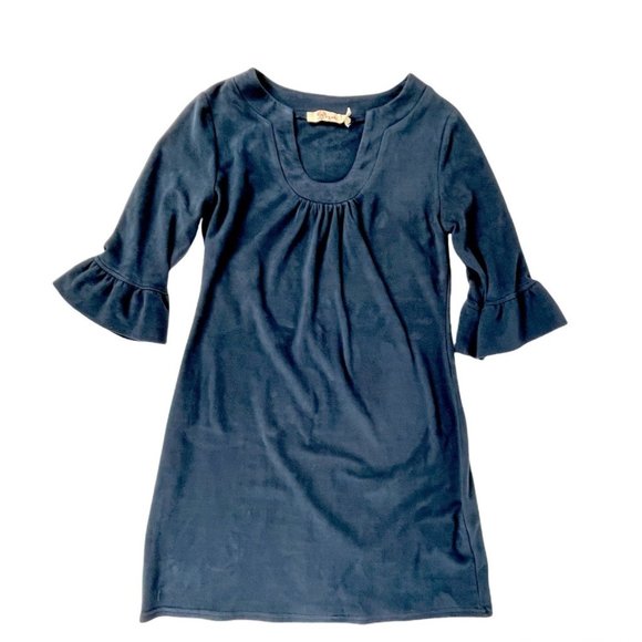 Anthropologie Dresses Anthropologie Aryeh Microsuede 34sleeve